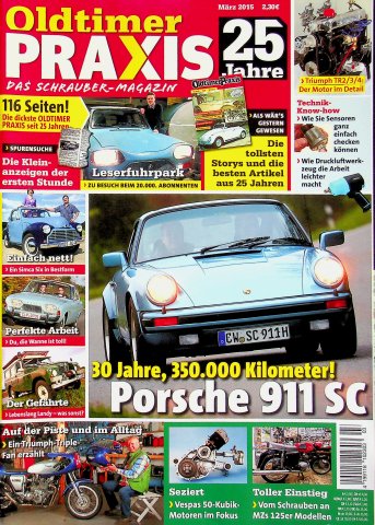 Deckblatt Oldtimer Praxis (03/2015)